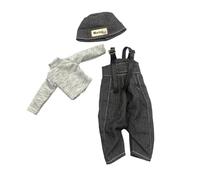 LIbgiubhy Fashion Doll Outfit for 30cm Jointed Dolls Easy Dressing Up Role Play Doll Clothes