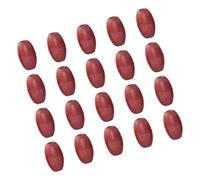 LIbgiubhy Fishing Tackle Accessories 6mm Diameter Fishing Float Buoyant Marker PVC Hard Floating Indicators 38x24mm Portable Bobber Floats