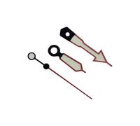 LIbgiubhy Glow in Dark Watch Hands Movements Simple Easy Installation Alloy Multiple Color Movement Watch Pointers