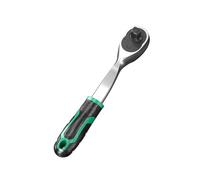 LIbgiubhy High Efficiency 1/2inch 1/4inch 3/8Inch Drive Socket Ratcheting Wrench 4Degree Swing Angles Durability Construction Ratcheting Socket Set