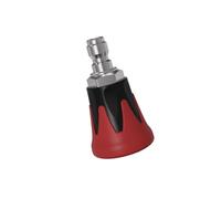 LIbgiubhy High Efficiency Vehicle Wash Nozzle 1/4 Inch Port 40 Degree Angles Sprayer 304 Stainless Steel Heavy Duty Design Automotive Cleaning Nozzle