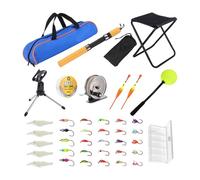 LIbgiubhy Ice Fishing Gear Durability Nylons and Construction with Heavy Type Iron Tool for Extreme Weather Conditions Waterproofed Fishing Tackle Organizers