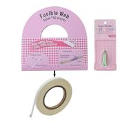 LIbgiubhy Iron On Bias Binding Tape And Fusible Bias Tape Maker Set For Sewing Project Tape Maker Size 6mm 9mm 12mm 18mm Or 25mm