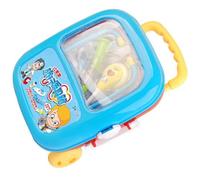LIbgiubhy Kids Pretend Play Doctor Kits Travel Case Medicals Tool Interactive Learning Toy for Preschoolers and Toddler Roleplay Simulation Medical Kits Toy