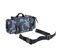 LIbgiubhy Large Capacity Fishing Tackle Bag Waist Pouches Crossbody Fishing Gear Bag with Adjustable Waist Belt