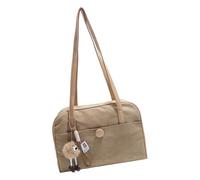 LIbgiubhy Large Capacity Polyester Underarm Bag for Work Commute with Detachable Keychain Ergonomic Shoulder Strap Handbag Commuters Laptop Bag