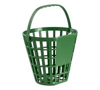 LIbgiubhy Light Weight Golf Ball Collector Box 50 Capacity Golf Ball Container for Storage and Transport Anti Rolling Pick Up Basket Stable Carry Bucket