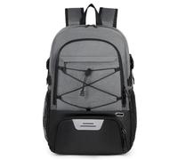 LIbgiubhy Light Weight Large Capacity Sports Backpack Waterproof Gym Backpack for Basketball Volleyball Outdoor Camping Hiking Water Resistant Gym Bag