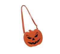LIbgiubhy Modern Bicolor Halloween Themed Shoulder Bag Water Resistant PU Substance Spacious Interior Ergonomic Plan Junior Streetwear Addition