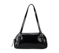 LIbgiubhy Modern PU Crossbody Bag Elegant Glossy Purse Large Capacity Tote for Daily Commutes, Work & Casual Outings PU Shoulder Bag