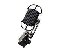 LIbgiubhy Motorcycle Phone Mount Bike Phone Holder Upgrade Quick Installs Handlebar Clip For Bicycles Scooter Cellphone Clamp