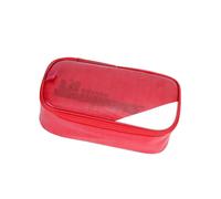 LIbgiubhy Multifunctional PU Leather Pencil Case Large Capacity Waterproof Pencil Pouches Zippered Pen Storage Bag for Student Large Capacity PU Leather Pencil Case