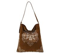 LIbgiubhy Multipurpose Suedes Underarm Bag Practical Construction Shoulder Bag Spacious Main Compartment Ideal for Documents Oversized Retro Shoulder Purse