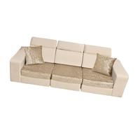 LIbgiubhy Pack of 5 Sofa Cover Set High Elasticity Full Wrap for Various Decoration Styles Includes Cushion Easy Installion