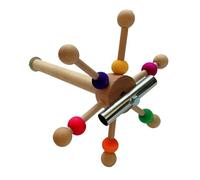 LIbgiubhy Parrot Perch For Bird Rotating Wheel Cockatiel Windmill Birdcage Entertainment Resting Perch Toy For Parakeets Budgies