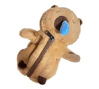 LIbgiubhy Plush Pen Bag Cartoon Animal Pencil Bag Soft Animal Pencil Case Large Capacity Pencil Pouches Makeup Bag School Supplies