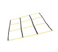 LIbgiubhy Reinforced Nylon Sports Training Ladder for Drills, Multi-Grid Coordination Balance Exercise Tool for Athletes Kids Balances Cores Skill Development Ladder