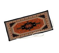 LIbgiubhy Retro Persians Pattern Tarot Card Pouches Sturdy Linen Fabric Pocket for Mystical Readings and Storage Natural Fiber Tarot Bag