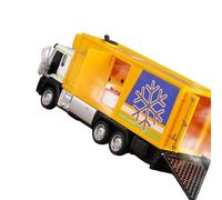 LIbgiubhy Safe and Long Lasting Alloy Refrigerated Toy Car for Kids Battery Not Needed for Active Play Push and Play Alloy Refrigerated Car Toy for Enhanced Detail