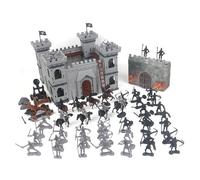 LIbgiubhy Safe Cavalry Siege Engine Toy for Kids Educational Play and Skill Development War Horse Set