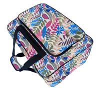 LIbgiubhy Sewing Machine Travel Bag Protective Nylon Case with Ample Space for Tool and Notions Vibranting Color Elegant Designs