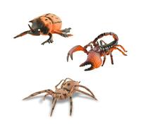 LIbgiubhy Simulation Model Figurine for Children Science Fair Project Interactive Biology Learning Educational Tool 3PCS Cognitive Development Animal Toy