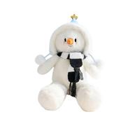 LIbgiubhy Snowman Hugging Doll Soft Stuffed Comfort Toy Early Education Toddler Play Soothing Stuffed Animals Snowman Doll Stress Decors Soft Dolls for Toddler Emotion Smooth