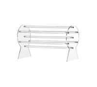 LIbgiubhy Sturdy Acrylic Headband Organizers Rack with Large Capacity for Neat Storage of Hair Accessories at Homes Or Store