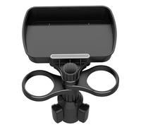 LIbgiubhy Sturdy Slip Resistance Secure Grips Car Mobile Phones Stand Double Cup Holder Expander For Safe Driving Car Trucks Bikes