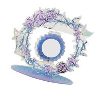 LIbgiubhy Stylish Acrylics Brooch Display Stand with 360 Degree Rotation Designs Accessory Portable for Collectors and Vendors