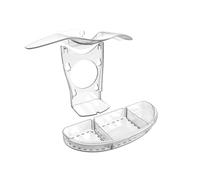 LIbgiubhy Suction Cup Wildbird Feeders Clear Bird Feeders Feeding Station For Observation