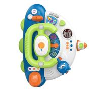 LIbgiubhy Toddler Educational Car Pretend Play Set Interactive Music Lights ABS for Fine Motor Skill Development Parent Child Driving Simulation Game