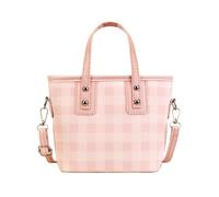 LIbgiubhy Trendy Crossbody Bag with Multiple Pockets, Adjustable Strap, Lightweight PU for Everyday Use Modern Color-Block Crossbody Bag