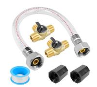 LIbgiubhy Upgrade Campers Winterizing Set with Brass Blow Out Plug & Antifreeze Pumps 2 Step Air Blow + Freeze Protections Systems Sprinkler Systems Freeze Protections