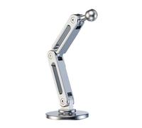LIbgiubhy Upgrades 17mm Socket Adhesive Mount Aluminum Base Mount Aluminum Base For Vehicle Dashboards & Kitchen Use