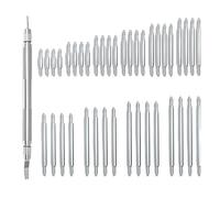 LIbgiubhy Versatile Spring Pin Tool Set with 41pcs Stainless Steel Pins for Watch Enthusiasts and Do It Yourself Projects
