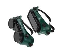 LIbgiubhy Welding Glasses Pivoting Top Feature Resilient Wide Field Comfortable Wear Risk Reduction for Metal Cutting Welding Eye Security Goggles