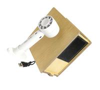 LIbgiubhy Wooden Avian Food Shell Blower Including Integrated Fan for Efficient Hull Separation and Clean Feeding Natural Wood Bird Care Tool
