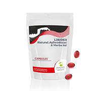 LIBIDEX 6 Herbs for Adults - 120 Natural Sex Vitamins & Libido Booster Supplement - Enhances Energy, Stamina, and Sexual Performance