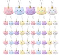 Libima 40 Pcs Mini Unicorn Keychain Small Unicorn Party Prizes Mini Animals Keychains Charm Set for Christmas Carnival Birthday Prizes Decoration for Clothes