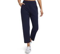 Libin Ankle Golf Trousers High Waisted Lightweight Summer Work Travel Sweatpants with Pockets, Ladies 7/8 Athletic Workout Joggers Casual Lounge Straight Leg Pants Petite 25", Navy Blue M