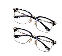 Libiyi/Surmoby/Yifare/TruTronica/Opdgea/Hilipert Optireaders Pro, Multi-Focal Reading Glasses, Smart Zoom, Ultra-Light, Blue Light Blocking, Unisex (2pcs)