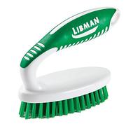 Libman Commercial 15 Small Scrub Brush, Polypropylene, 1.75" x 4.5" scrubbing surface, Green and White (Pack of 6)