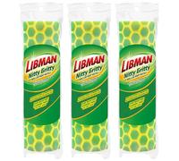 Libman Mop Refills, Green, Yellow, Pack of 3