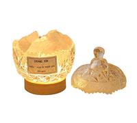 LIBOOI Essential Oil Diffuser Himalayan Salt Lamp, Aromatherapy Machine & USB Night Light with Crystal and Healing Stone, Unique Glass Decor for Small Room