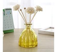 LIBOOI Reed Diffuser Bottles, Glass Diffuser Bottles Empty Decorative Vase Jars Oil Diffusers Container Fragrance Accessories for DIY Essential Oil Diffuser Gift