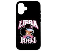 Libra 1964 Melanin Goddess Astrology Clothing Case for iPhone 16