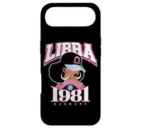 Libra 1981 Melanin Goddess Astrology Clothing Case for iPhone Air
