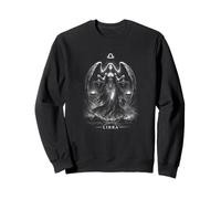 Libra a Zodiac Angel Of Justice Scales and Astrology Sweatshirt
