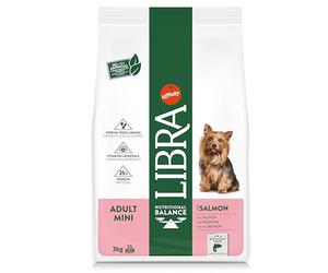 LIBRA AFFINITY Canine Adult Mini Salmon 3 kg, Black, Standard, 3000